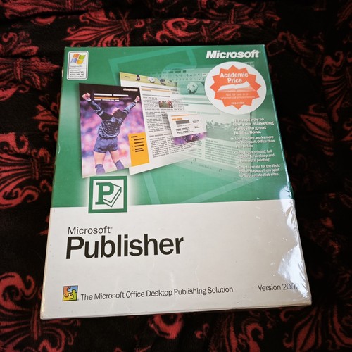 Vintage microsoft publisher - vintage,