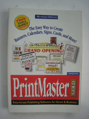 Printmaster gold publishing - printmaster,