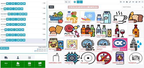 Touch pos software - touch, full