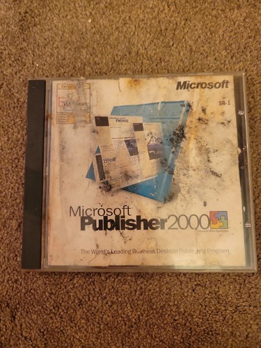 Microsoft publisher 2000 - publisher, pc
