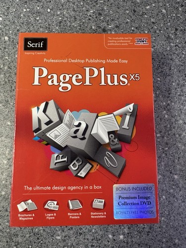 Serif page plus with - serif, x5