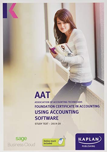 Using accounting software - software,